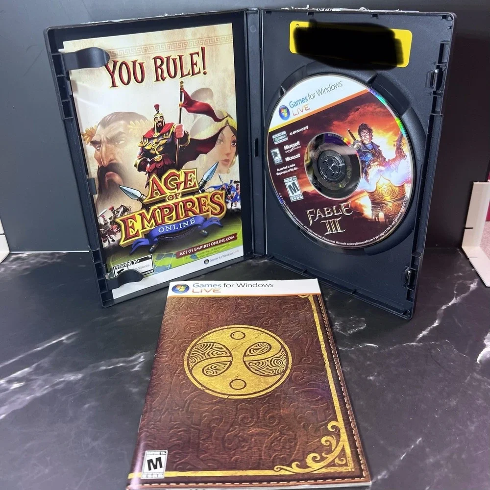 Fable III by Lionhead Studios, Microsoft Windows Live (PC DVD, 2011)
